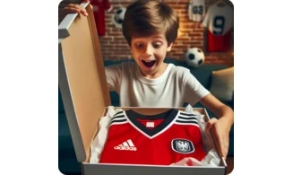 BOX Maillot Football Mystère Enfant